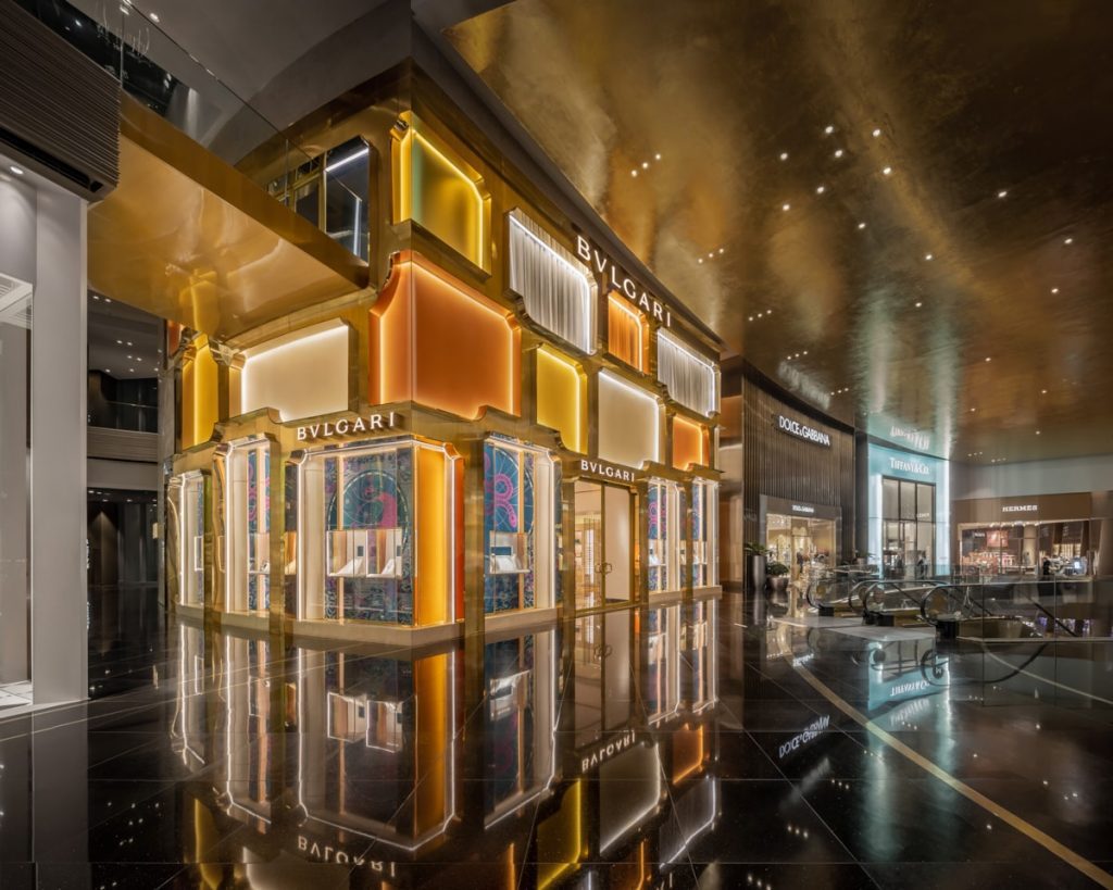 Magazinul Bulgari Bankok. Proiect relizat de MVRDV